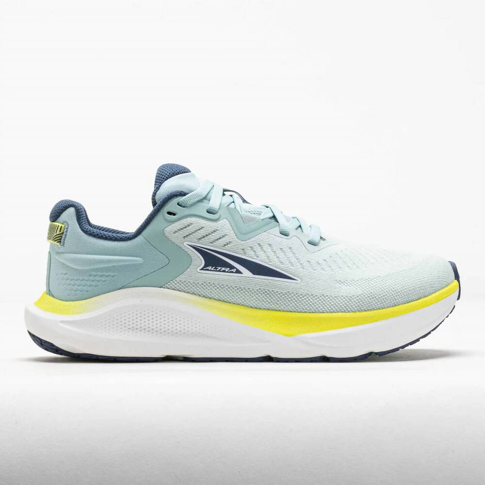 NEW ALTRA women's paradigm 8 running shoe in mint
